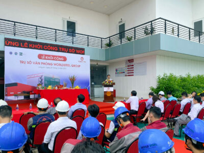 Mr. Nguyen Duy Chien, Factory Director spoke