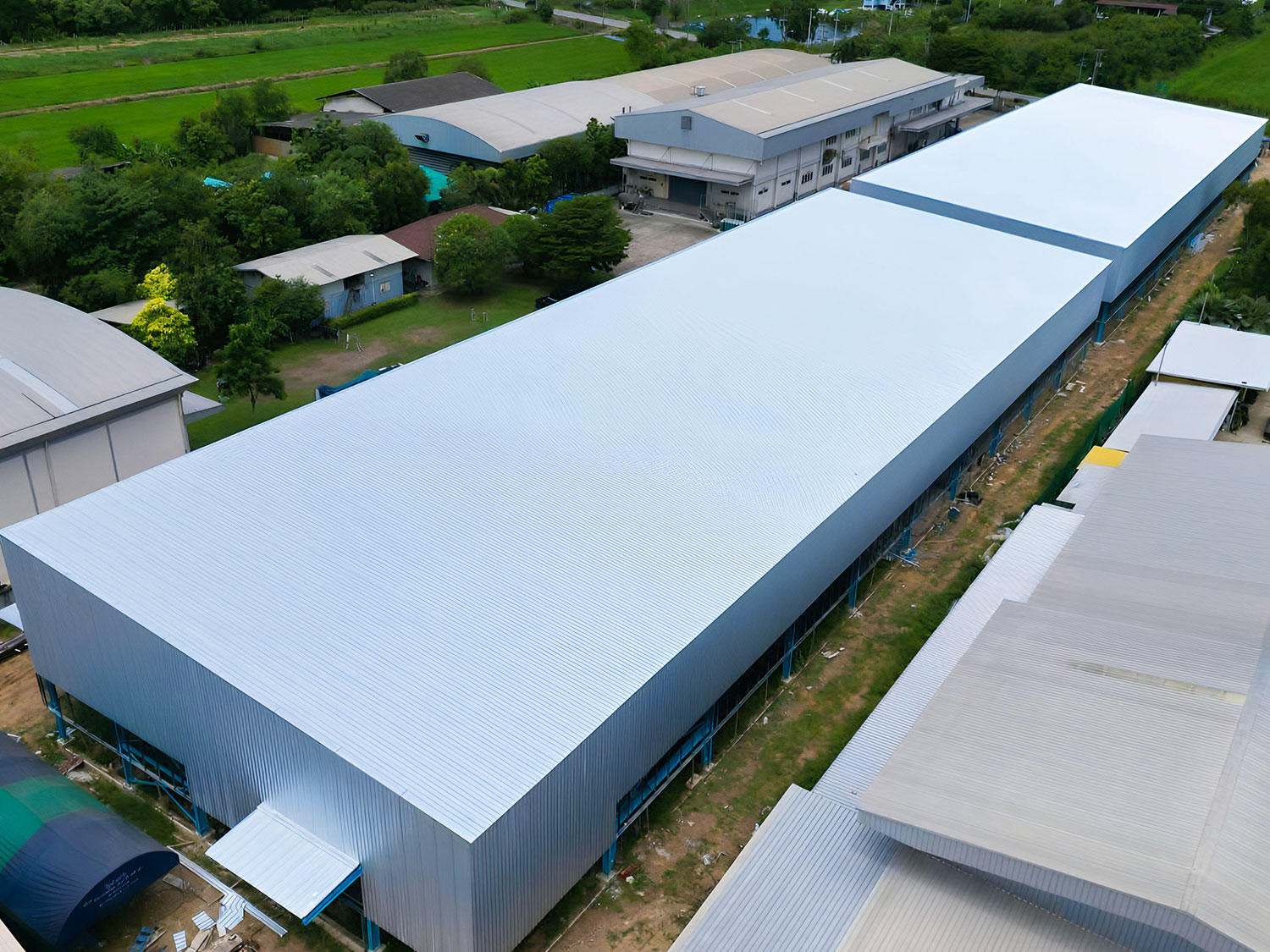 Warehouse 25×80, steel warehouse in Thailand by World Steel – photo 1